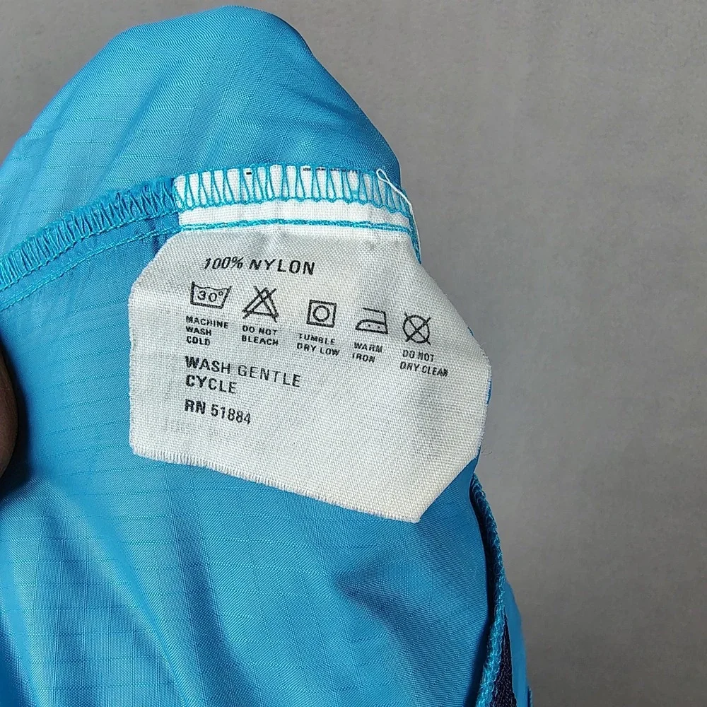 Vintage 90s Patagonia Rain Windbreaker Pants Men Large XL Blue Light Outer Layer